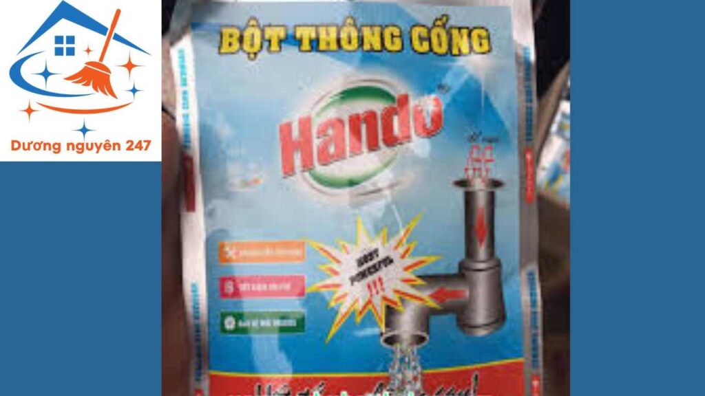 bột thông cống Hando