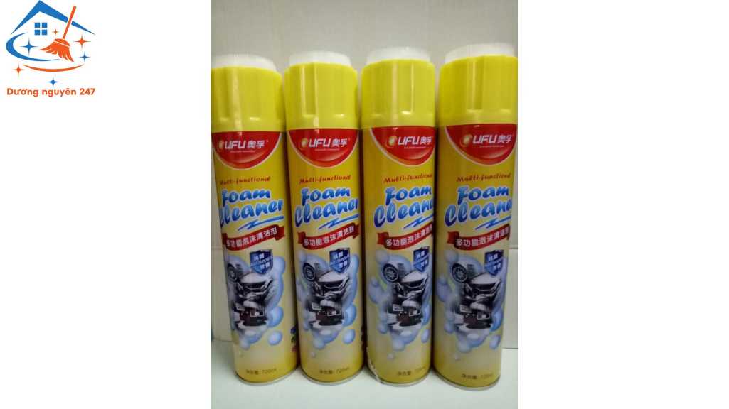 Dung dịch Ufu Foam Cleaner.